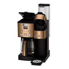 Stainless steel black stainless copper stainless. Cuisinart Ss 15cp 12 Cup Coffee Maker And Single Serve Brewer Copper
