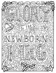 Free printable christmas coloring pages for adults. Christian Christmas Coloring Page Church Scripture Bible Etsy