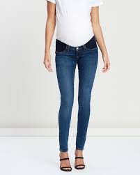 Reina Maternity Mid Gold Reform Jeans