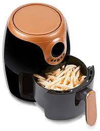 Copper chef air fryer reviews with pros and cons. Amazon Com Copper Chef 2 Qt Air Fryer Turbo Cyclonic Airfryer With Rapid Air Technology For Less Oil Less Cooking Includes Recipe Book Black Kitchen Dining