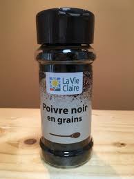 Poivre Noir En Grains Drive La Vie Claire Saintes