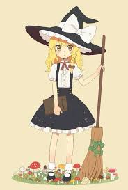 Kirisame Marisa Little Anime Child Anime Witch Anime