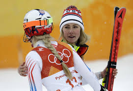 Search, discover and share your favorite michelle gisin gifs. Mikaela Shiffrin Gets Silver In Lindsey Vonn S Last Olympic Race Michelle Gisin Wins Washington Times