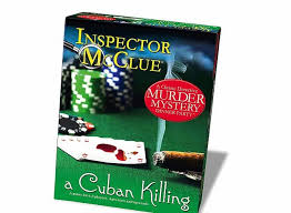 For more party ideas, see my latest: Inspector Mcclue Cuban Killing Murder Mystery Party Game