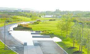 Stanford university campus planning and projects. The Nansen Park Area Landscape Architecture Park Landscape