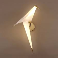 Bird Shape Wall Sconce Stylish Modern Plastic Small Wall Light For Living Room Balcony Wall Lights Small Wall Lights Led Wall Lights
