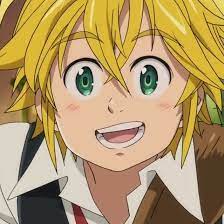 Meliodas' face darkened and looked down. Sate Sate Sate Know Your Meme