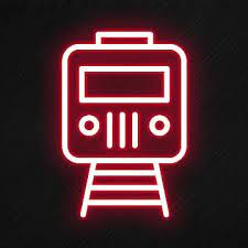 Train Icon In Neon Style Style Icons Train Icons Neon Icons Png Transparent Clipart Image And Psd File For Free Download In 2021 Neon Iphone Photo App Wallpaper Iphone Neon