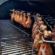 Perfectly Roasted Chicken Legs Are One Way To Have An Epic Game Night Feast What Do You Have On Your Traeger Cooking Traeger Grill Recipes Smoked Food Recipes