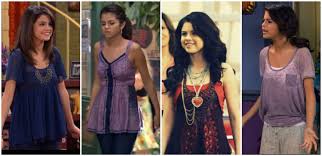 You could also add a little something extra to your outfit by wearing a patterned short sleeved shirt under a tank top. Inspired Outfits Alex Russo Fashion
