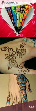 Natural Henna Paste Tatoo Ink Boutique Henna Natural Henna Henna Stencils