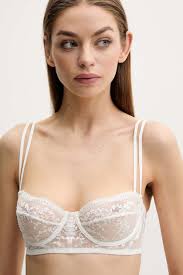 Stella McCartney Lingerie melltartó fehér, sima