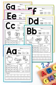 Alphabet Printable Activities For Preschool And Kindergarten These Pack Of Worksheets Will Make Teaching And Alphabet Activities Printable Activities Alphabet
