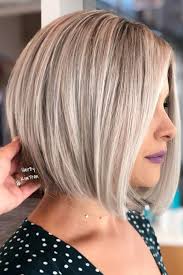 New bob hairstyles & cuts for 2020. Blonde Fantastic Bob Haircuts Bobhaircut Stackedbob Haircuts Mediumhair Straighthair Hair Styles Thick Hair Styles Short Hair Styles