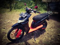 25 Modifikasi Beat Karbu Bagian Depan Terbaru Lowrider Honda Motor Honda