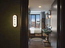 Gallery Moxy Nyc East Village Hotel East Village Hotel Private Dining Room Eclectic Restaurant