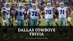 Gavin thagard 5 min quiz pinstripes, small hats and whistles; 100 Dallas Cowboys Trivia For The True Fans Trivia Qq