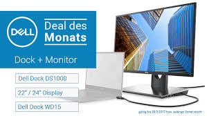 This update improves the firmware update stability of the multi. Dell Deal Des Monats September Dock Ds1000 Monitorstander Und Passende Displays Logiway