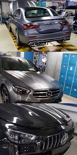 2021 Mercedes Amg E63 Gets A New Face And It S More In Line With Other Amg Models In 2020 Mercedes Amg Mercedes Maybach Mercedes