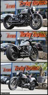 Harley Davidson Softail Slim Customized By Thunderbike Harley Davidson Motorcycles Harley Davidson Helmets Harley Davidson Roadster