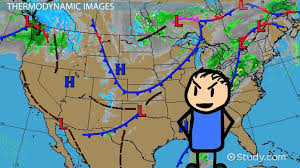 Types Of Weather Maps Images Video Lesson Transcript