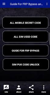 · save the file in your device downloads folder. Guide For Frp Bypass And Sim Mobile Reset Code For Android Apk Download