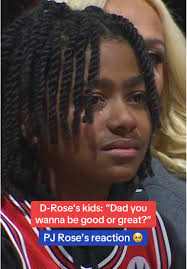 Derrick Rose's Inspiring Speech Reaction from PJ Rose