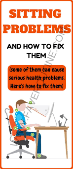Tipps Zum Richtigen Sitzen Und Arbeiten Am Computer Faveroutine Arbeiten Computer Faveroutine Oily Richtigen Sitzen Health Health Problems Diet Tips