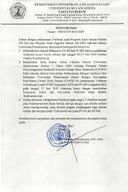 We did not find results for: Informasi Pendaftaran Pelaksanaan Yudisium Gelombang 2 Tahun 2020