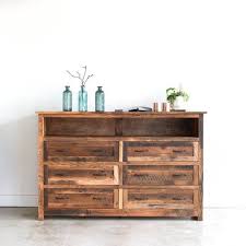 Reclaimed Wood Dresser Large Rustic 6 Drawer Barn Wood Bedroom Dresser Reclaimed Wood Dresser Wood Dresser Oak Bedroom Furniture