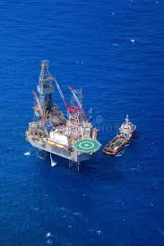 The Offshore Drilling Oil Rig Top View From Aircraft The Offshore Drilling Oil Affiliate Oil Rig Offshore Drillin Oil Rig Oil Rig Jobs Oil Platform