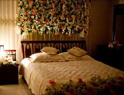 The bed frame is one of the most important pieces to a bedroom set. First Night Room Decoration For Newly Married Couple Wedding Night