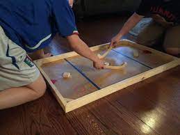 Handmade Nok Hockey Table Knock Hockey Stick Hockey Custom Etsy Hockey Stick Hockey Hockey Boards