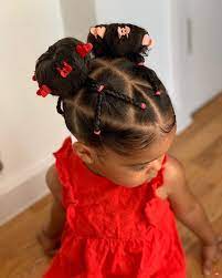 4 262 Likes 72 Comments Hey Bambino Heybambino On Instagram Buns Hearts Tuesdaysty Kids Hairstyles Kids Curly Hairstyles Cute Toddler Hairstyles