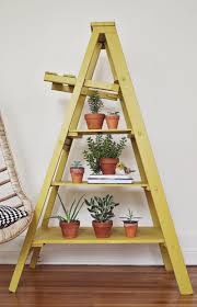Optionally, you can also use screws and nuts to customize the stand. Make A Ladder Plant Stand Easy Diy Only 20 For Lumber My Bright Ideas