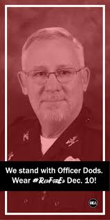 Reminder Please Wear Red Tomorrow In Solidarity With Officer Michael Dods On Tuesday Dec 10 The Enid School Board Will How To Wear Wearing Red Fire Officer