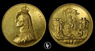 Great Britain medal 1887 Queen Victoria ...