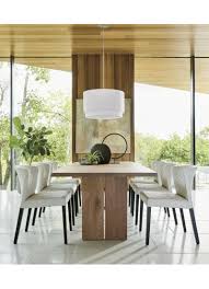 Crate Barrel Dakota 77 Dining Table Dining Chair Design 3 Piece Living Room Set Modern Dining Room