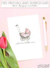 Baby shower word search is yet another popular baby shower game that deserved its very own post. Free Printable Baby Shower Card Print Pretty Cards