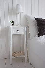 Simpli home amherst nightstand in white. A White Bedside Table With Drawer Bedroom Furniture White Bedside Table Small Bedside Table Narrow Bedside Table