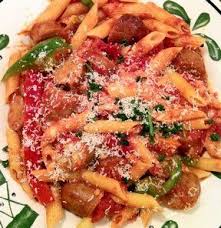 Olive Garden Sausage Peppers Rustica Recipe Recipe Sausage And Peppers Stuffed Peppers Recipes
