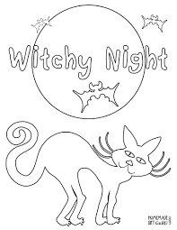 Each printable highlights a word that starts. Halloween Coloring Sheets Free Printable Halloween Coloring Pages
