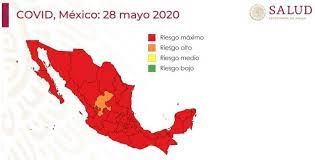 Lo mejor es que más de la mitad de los estados están en el riesgo de contagio medio, con color amarillo. On New Covid 19 Scale Nearly All Of Mexico Is Red Including Sonora Fronteras