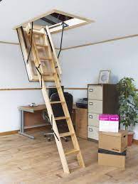 The Heavy Duty Commercial Stira Folding Attic Stairs Bigger Hinges And Bigger Ladder Loftladder Stira F Folding Attic Stairs Attic Stairs Doors And Floors