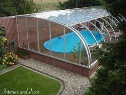 Uberdachter Pool Gartengestaltung Gartenpools Kleiner Pool Ideen
