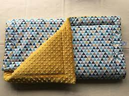 plaid baby blanket with graphic pattern tuto couture couverture bebe plaid bebe tuto couverture bebe