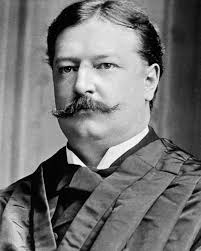 Herbert Hoover (31st, 1929-1933) with Secretary of War John W. Weeks and Edwin  Denby alongside a map of Japan