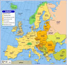 Map of Europe - Member States of the EU - Nations Online Project