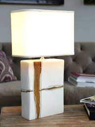 Either as a table lamp or a floor lamp, marshall adds character to a room. Rectangular Lamp With Sienna Artisan Crafted Home