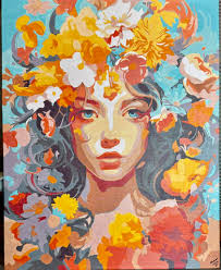 Ursa Major galaxy painting in progress